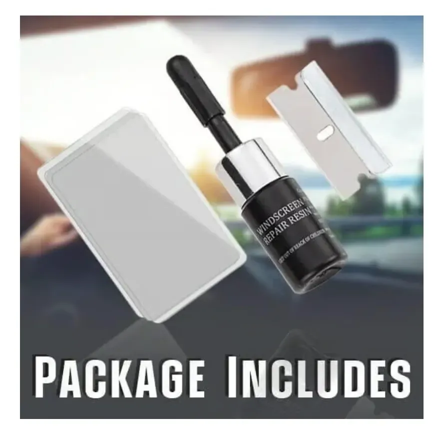 🔥Buy 1 Get 4 Free (5pcs)🔥Cracks Gone Glass Repair Kit (New Formula), BUY MORE GET MORE FREE😁