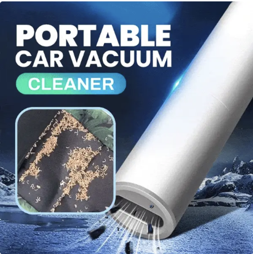 🧹 60% OFF NOW! 🎉 Portable Car Vacuum – High Power, Cordless & Multi-Attachment Kit 🚗📦