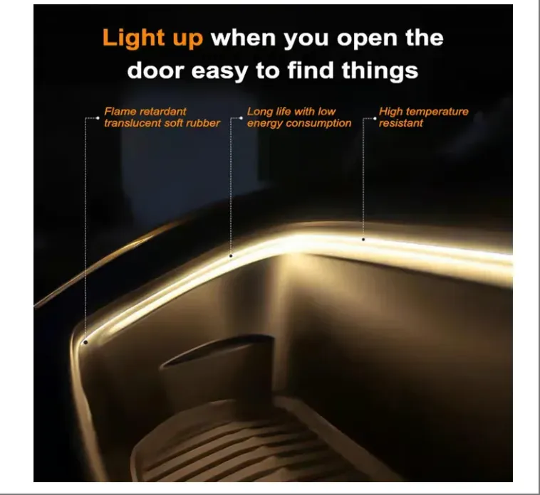 Dynamic Flowing Car Trunk Light Strip