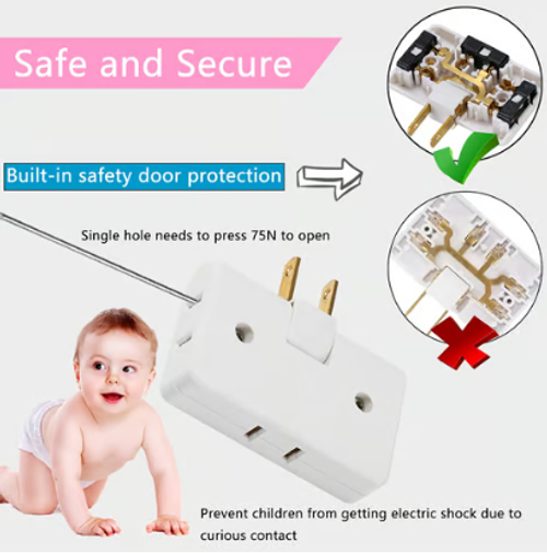 180 Degrees Rotatable Socket Converter