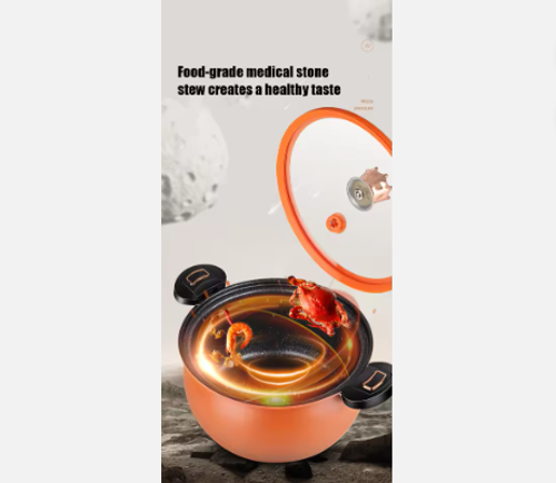 Hot Selling Pumpkin Shape Household Multifunctional Soup Making Integrated Non Stick Micro Pressure Cooker