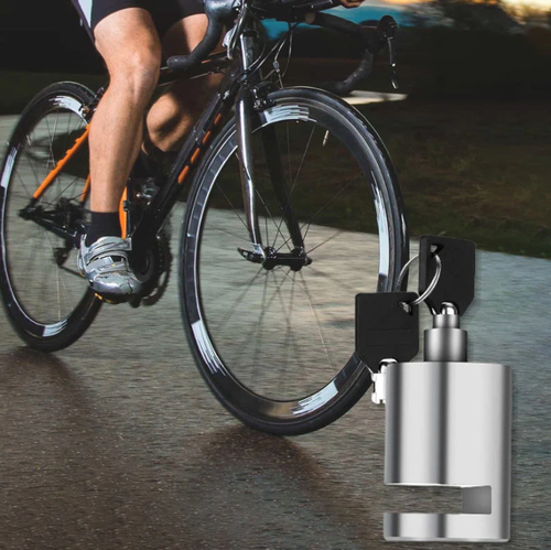 Lucchetto antifurto a disco per mot