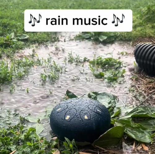 💦Rain Drum for Outside Garden with The Fingerstalls