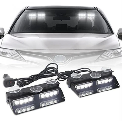 🎉HOT SALE🎉Windshield Suction Cup Strobe Warning Light for Vehicles
