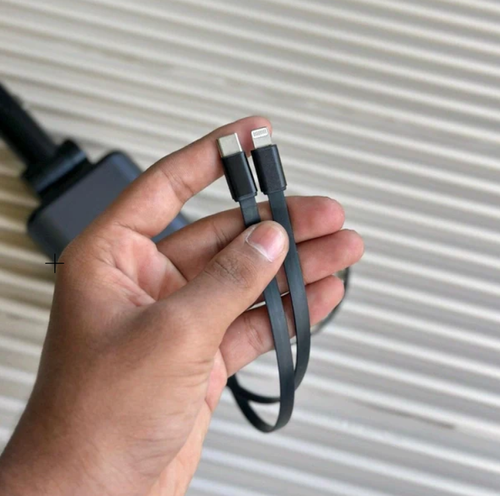 4 in 1 Starry Sky Car Charger – Fast Charging + Ambient Light Projector