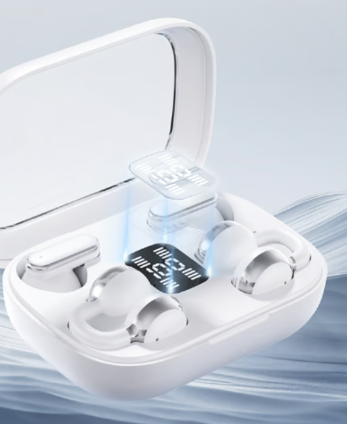 Wireless Bluetooth In Ear or Ear Clip Earphones Dual Bluetooth Earphones