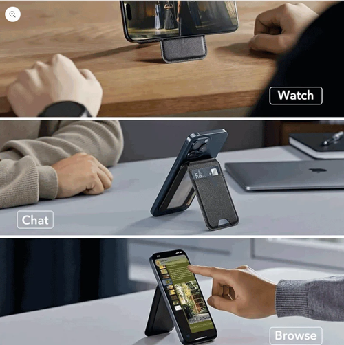 ⏳Time-Limited Special⏰Magnetic Adjustable Phone Stand Wallet Card Holder
