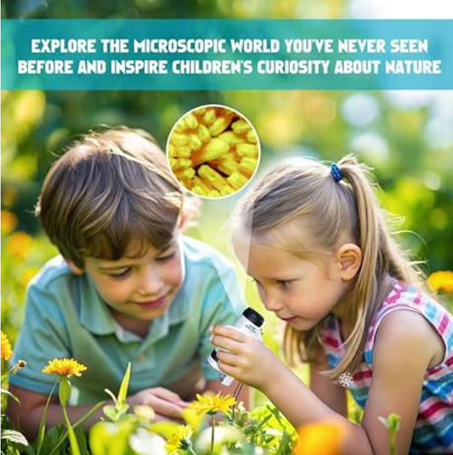💥 Pocket Microscope for Kids