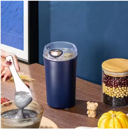 Electric Coffee Grinder Adjustable Stainless Steel Portable Coffee Bean Grinder With Kitchen Accessories