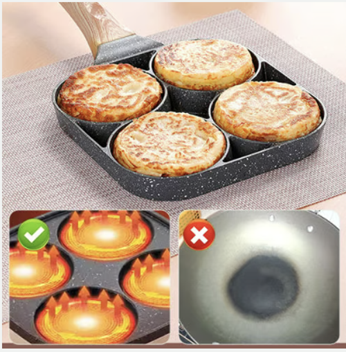 Maifan Stone Multi-Hole Egg Frying Pan