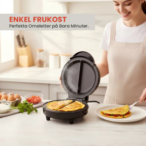 🔥🎁Nyhet 50 % RABATT🔥Multifunktionell elektrisk non-stick-frukostgrill