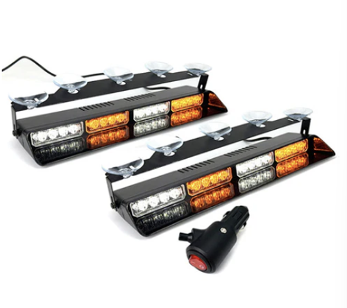 🎉HOT SALE🎉Windshield Suction Cup Strobe Warning Light for Vehicles