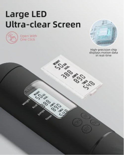 Skipping Rope with Counter ( Gravity Ball without Rope) , For Lose Weight, Burn Calories