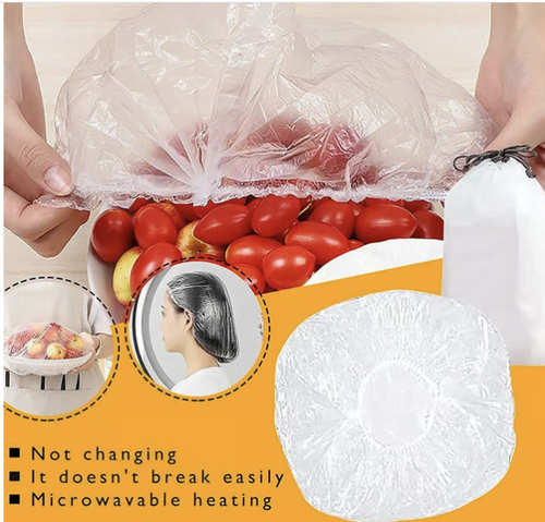 Disposable Food Covers Fresh Keeping Bags (200pcs）
