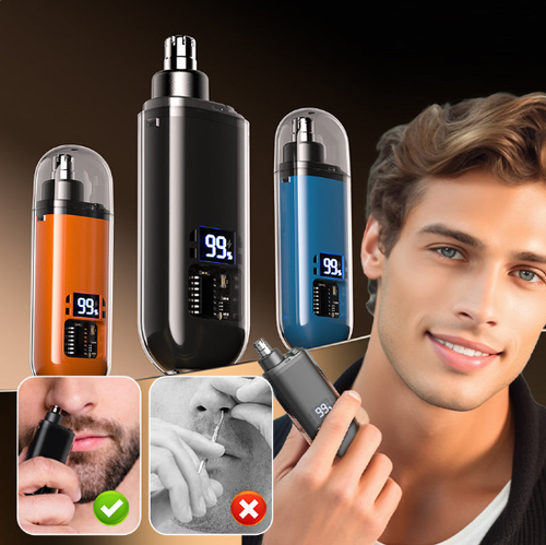 🔥 50% OFF PROMOTION! ⚡ Smart Electric Nose Hair Trimmer