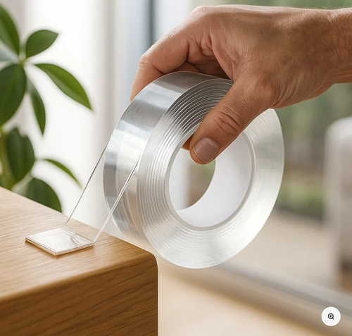 5m Double-Sided Nano Tape – Drill-Free, Strong & Reusable Mounting