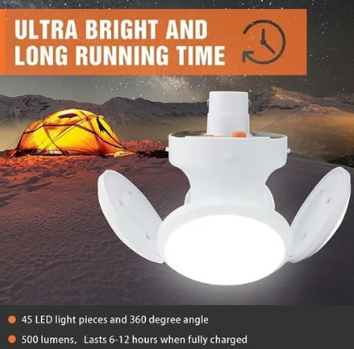 2-in-1 Waterproof Folding Solar LED Bulb(🔥Buy 2 save $10 & free shipping🔥)