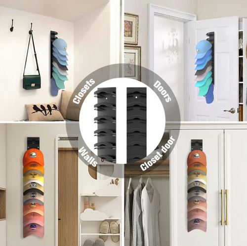 Hat Organizer for Baseball Caps