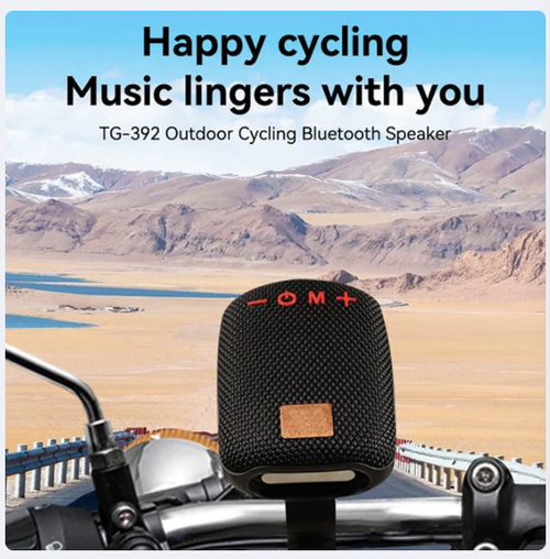 🚲 50% OFF NOW! 🔊 Waterproof Bluetooth Mini Bike Speaker (with Mounting Bracket)🎵
