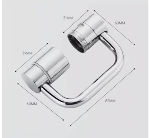 🚰Universal sink faucet-✨360° Rotatable Faucet Aerator Extension