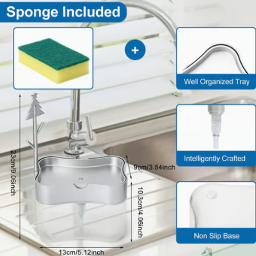 🔥🔥Best Deal 🔥🔥 2 in 1 Soap Dispenser with Sponge