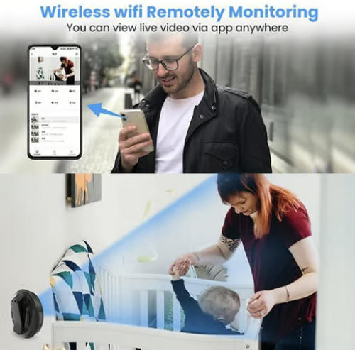 1080p Magnetic Upgrade Mini WIFI Camera Wide Angle