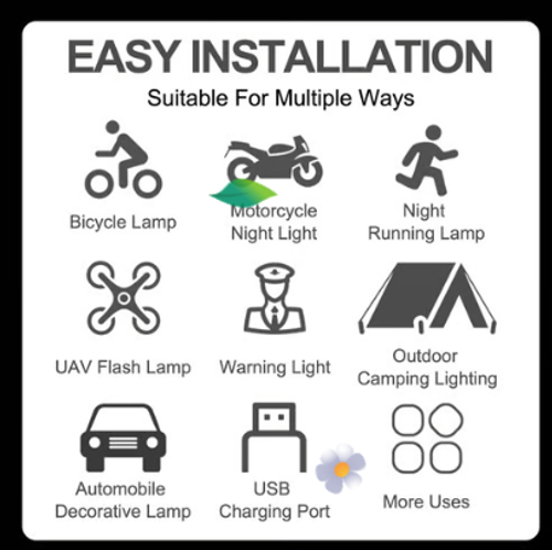 High Brightness Wireless LED Strobe Light