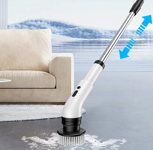 Multifunctional extendable electric cleaning brush