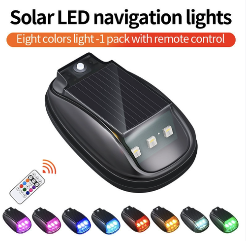 Solar Car Roof RGB Strobe Light（Buy one get five）