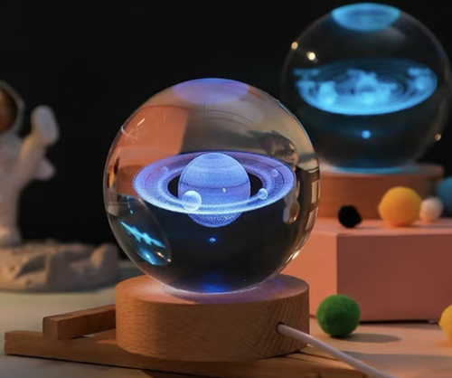Hot Sale - 3D Planet Crystal Ball-Free Shipping
