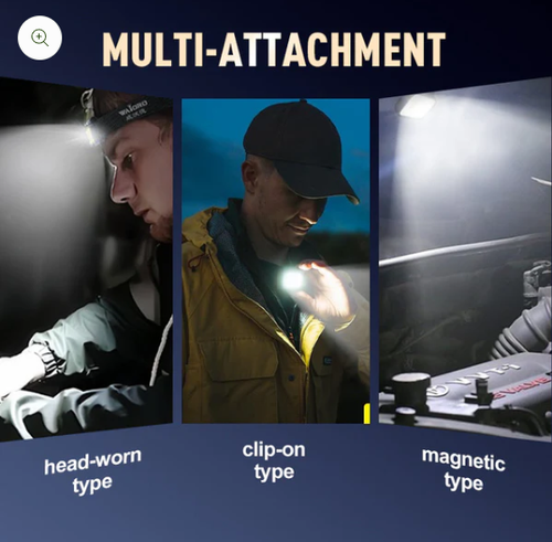 Portable Multifunctional Magnetic Suction Light