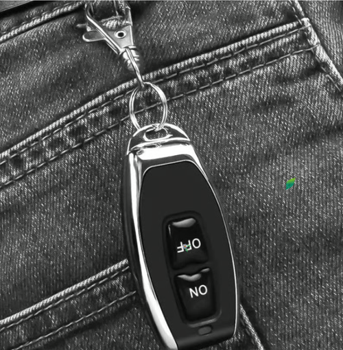 Wireless remote control switch and receiver kit, no wiring