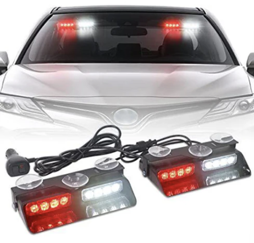 🎉HOT SALE🎉Windshield Suction Cup Strobe Warning Light for Vehicles