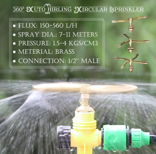 4 Arm Automatic Rotary Sprayer