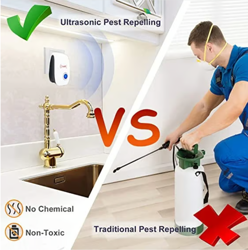 🍀Last Day 49% OFF🔥2023 Upgrated Pest Control Ultrasonic Repellent