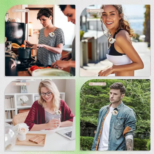 Portable Silent Mini Bladeless Electric Fan