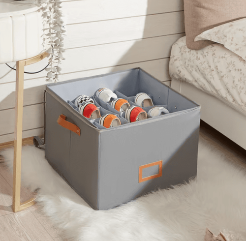 ⏳Limited-time offer: Buy 1 Get 2 Free💥 Fabric Shoe Box Storage Organizer