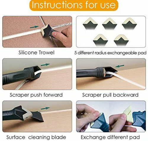 3-in-1 Caulking Multi-Tool