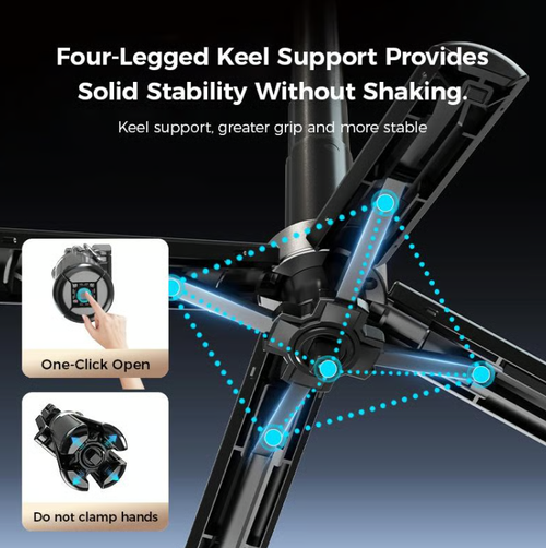 🔥 Limited stock! Summer Gifts Discount 49% OFF-🎁🎁4-in-1 Multifunctional 360° Rotation Magnetic Selfie Stick