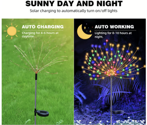 ❤️Solar Powered Garden Fairy Lights