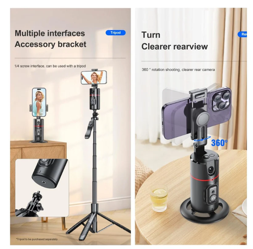 Auto Face Tracking Tripod Remote Control