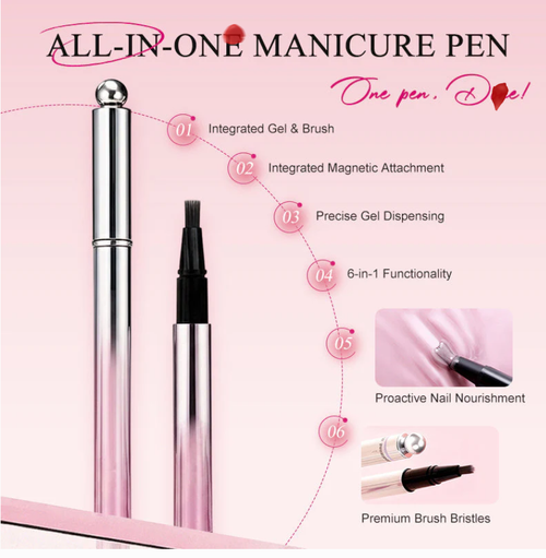 🥳2026 HOT SALE 49% OFF!🥳💞Buy 1 Get 1 Free!💝💫All-in-One Cat Eye Nail Gel Pen – Get a hypnotic cat-eye effect in one stroke! Magnetic gel, lasting shine, salon magic at home. 🖤🌌