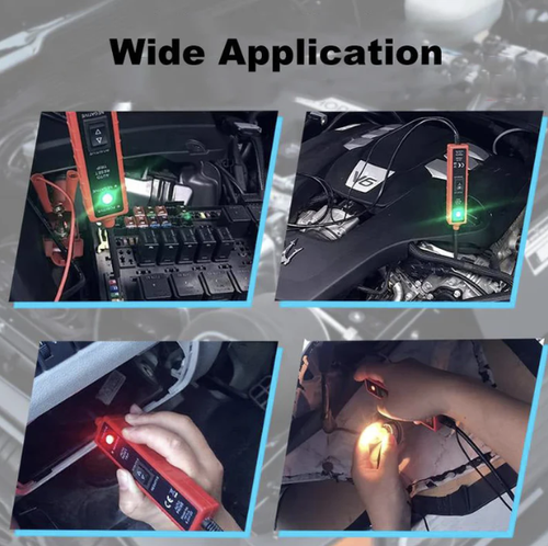 🚗6-24V DC Automotive Electrical System Circuit Tester