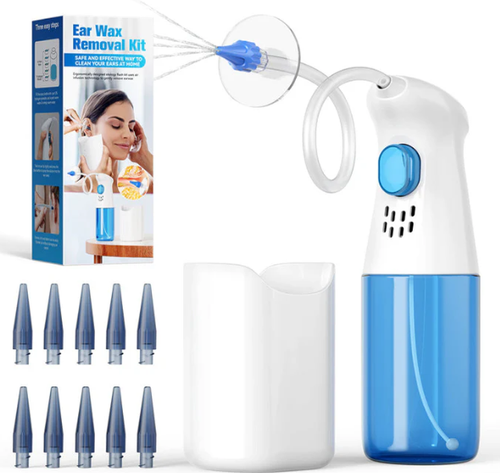 📢📢BIG SALE!!⏰👂 Ear Wax Removal Kit – Safe, Gentle & Reusable Silicone Spoon for Easy, Hygienic Ear Cleaning ✨🛡️