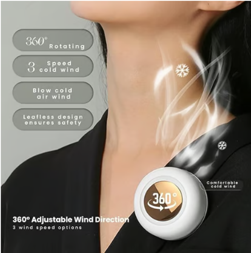 Portable Silent Mini Bladeless Electric Fan