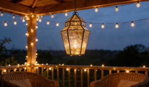 Mercury Glass Lantern | The Warm Glow That Transforms a Room