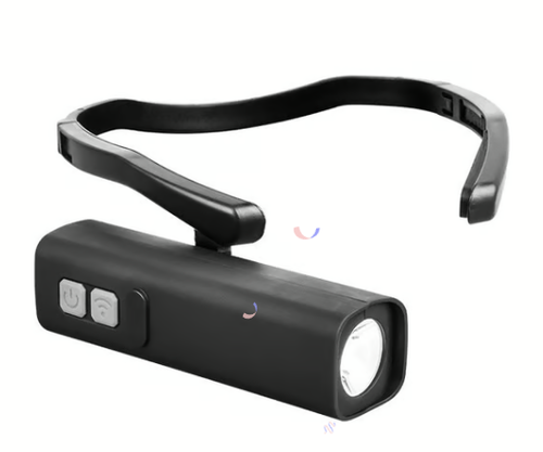 Ear-Mounted LED Head Torch with Motion Sensor（buy one get one free）