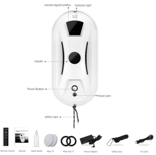 🤖 64% OFF NOW! 🪟 Automatic Smart Window Cleaning Robot – Edge Detection, Smart Spray & Streak-Free Shine ✨