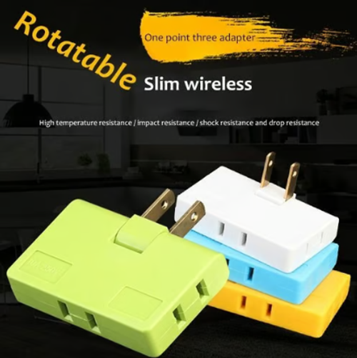 180 Degrees Rotatable Socket Converter