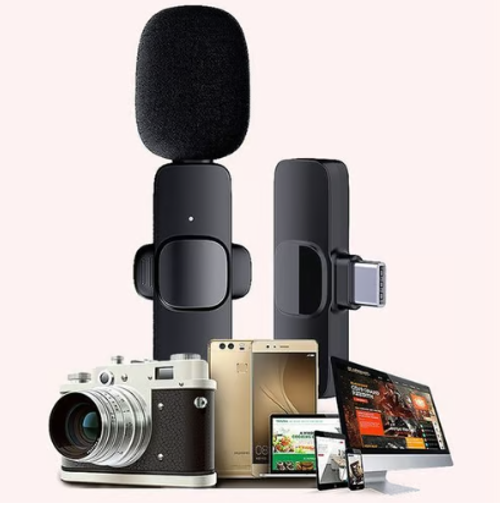 🔥New Wireless Lavalier Microphone